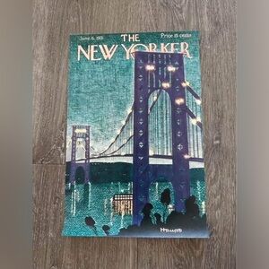 New Yorker Canvas Art Print Poster